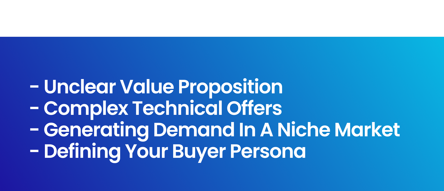 lead generation issues faced by drone companies