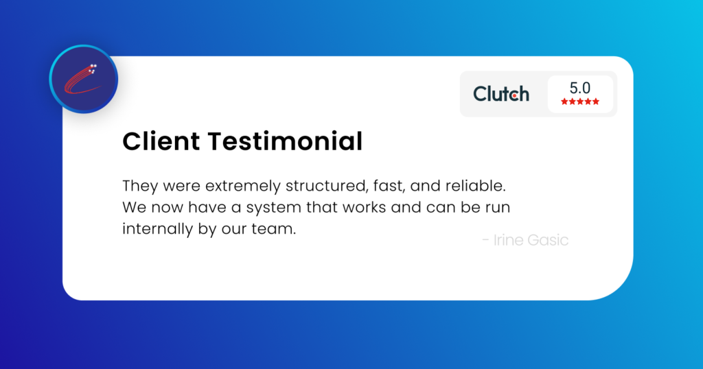Testimonial from CyberNet, a telecom company whom Shivyaanchi has worked with for full-funnel LinkedIn marketing- including profile optimization, LinkedIn ads, and personal branding